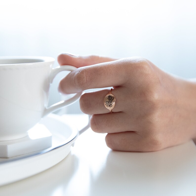 Sterling Silver Gladiolus Ring by Stackable Expressions Best Quality Free Gift Box Sterling Silver Gladiolus Ring by Stackable Expressions Best Quality Free Gift Box