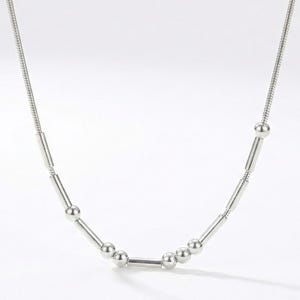 Custom Morse Code Necklace: Sterling Silver Hidden Message Jewelry - Etsy