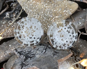 Christmas plugs, snowflakes gauges, holidays plugs