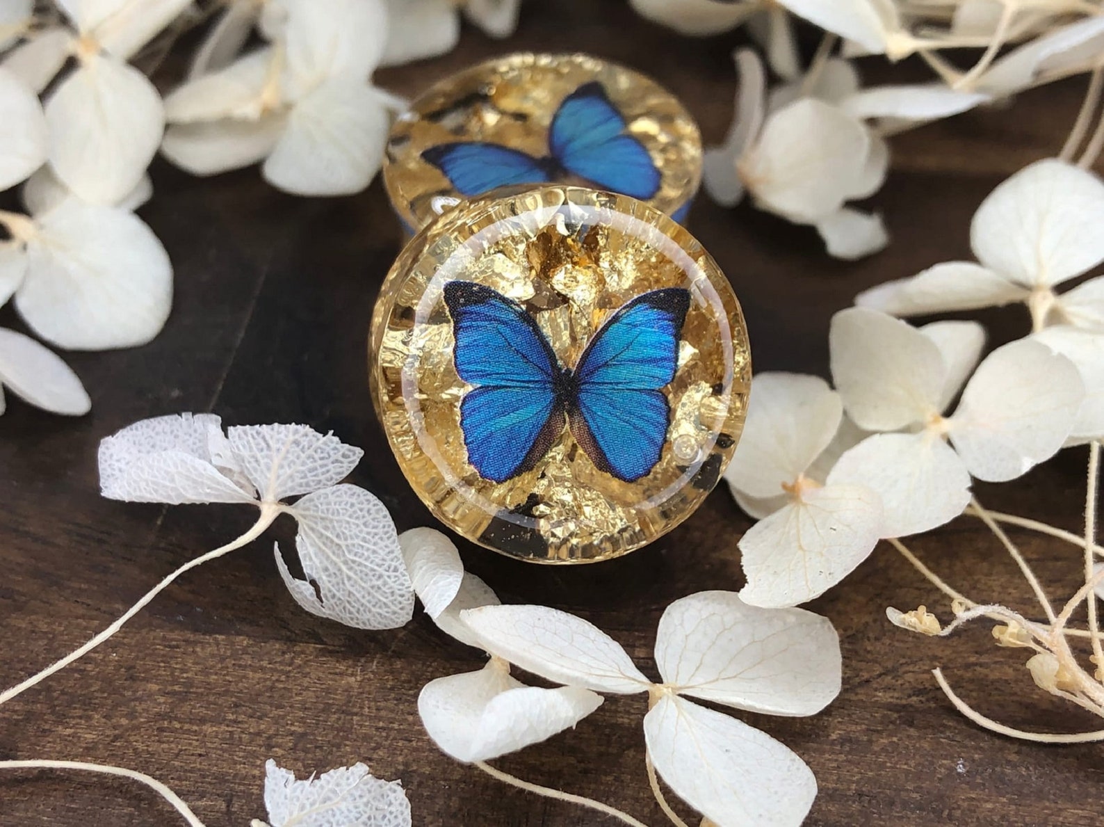 Resin plugs 18mm plugs butterfly plugs Etsy