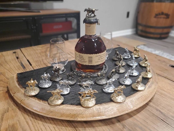Blanton's Bourbon Round Lighted Cork Display, Blantons, Whiskey