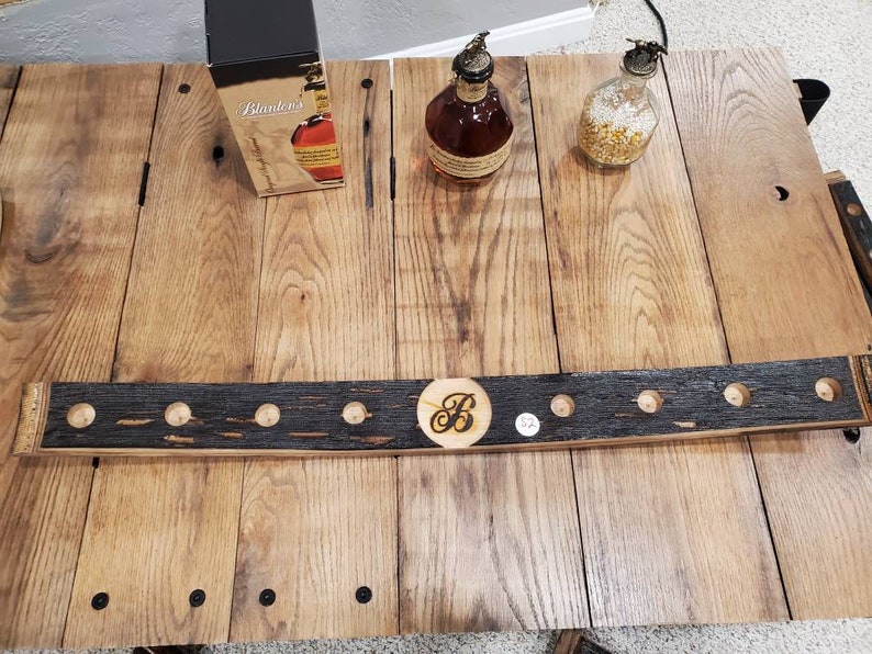 Blanton/'s stopper barrel GRAND stave display wood bourbon Blantons cork horse whiskey glorifier SAVE with Minor Defects