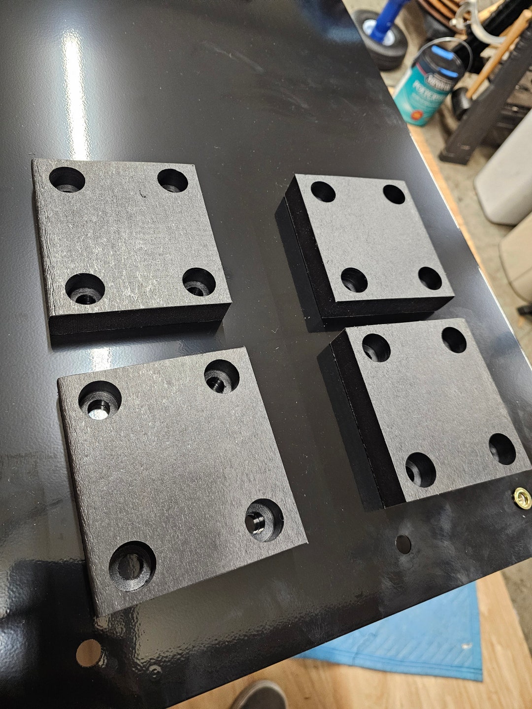 Riser Feet Blocks for Harbor Freight US General Series 3 Tool Boxes