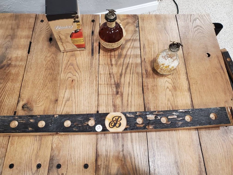 Blanton/'s stopper barrel GRAND stave display wood bourbon Blantons cork horse whiskey glorifier SAVE with Minor Defects