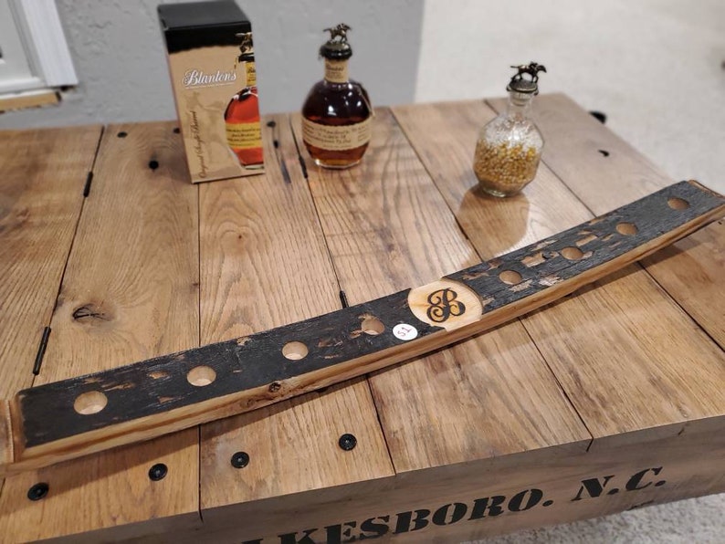 Blanton/'s stopper barrel GRAND stave display wood bourbon Blantons cork horse whiskey glorifier SAVE with Minor Defects