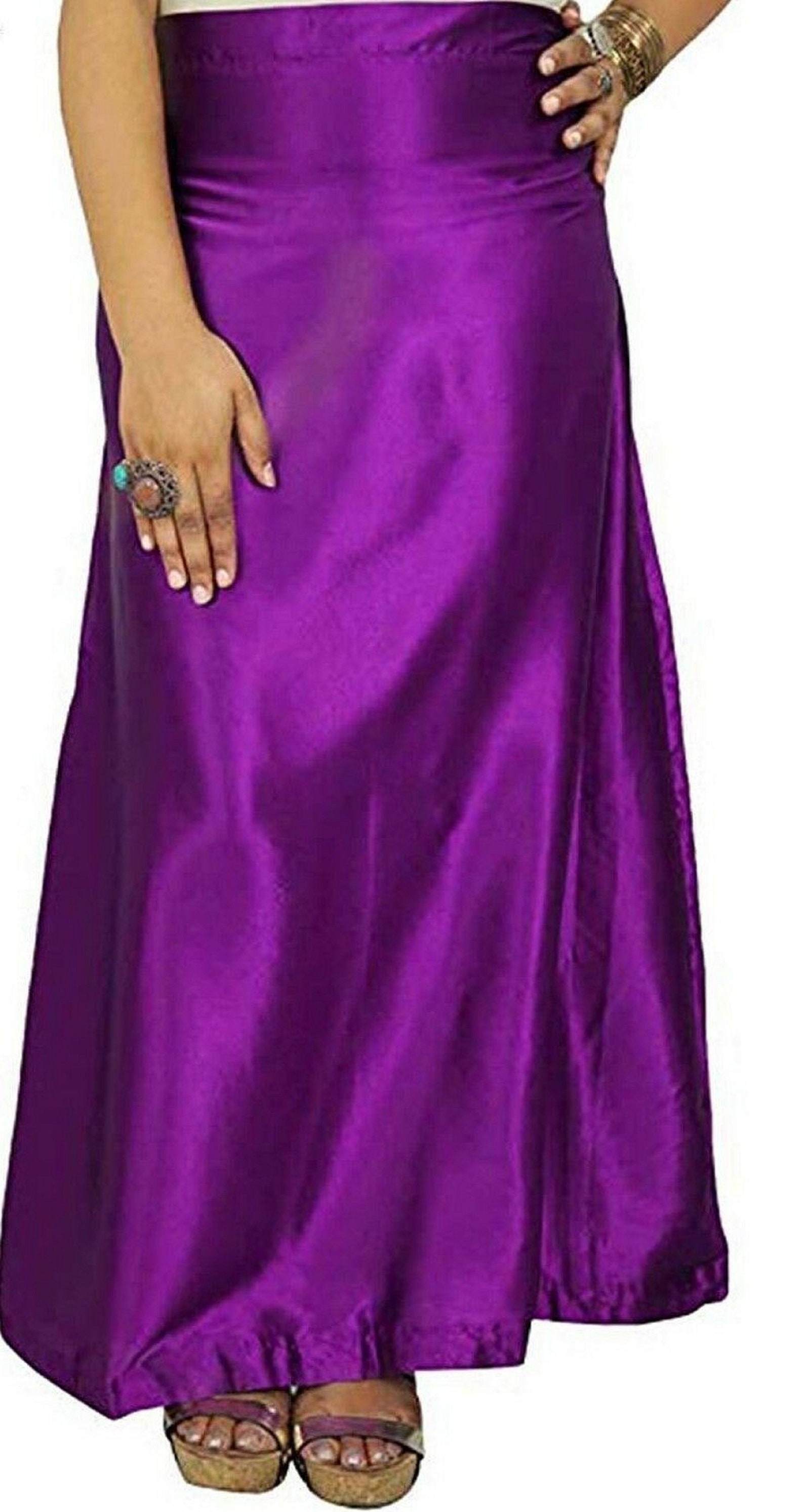 satin under skirt