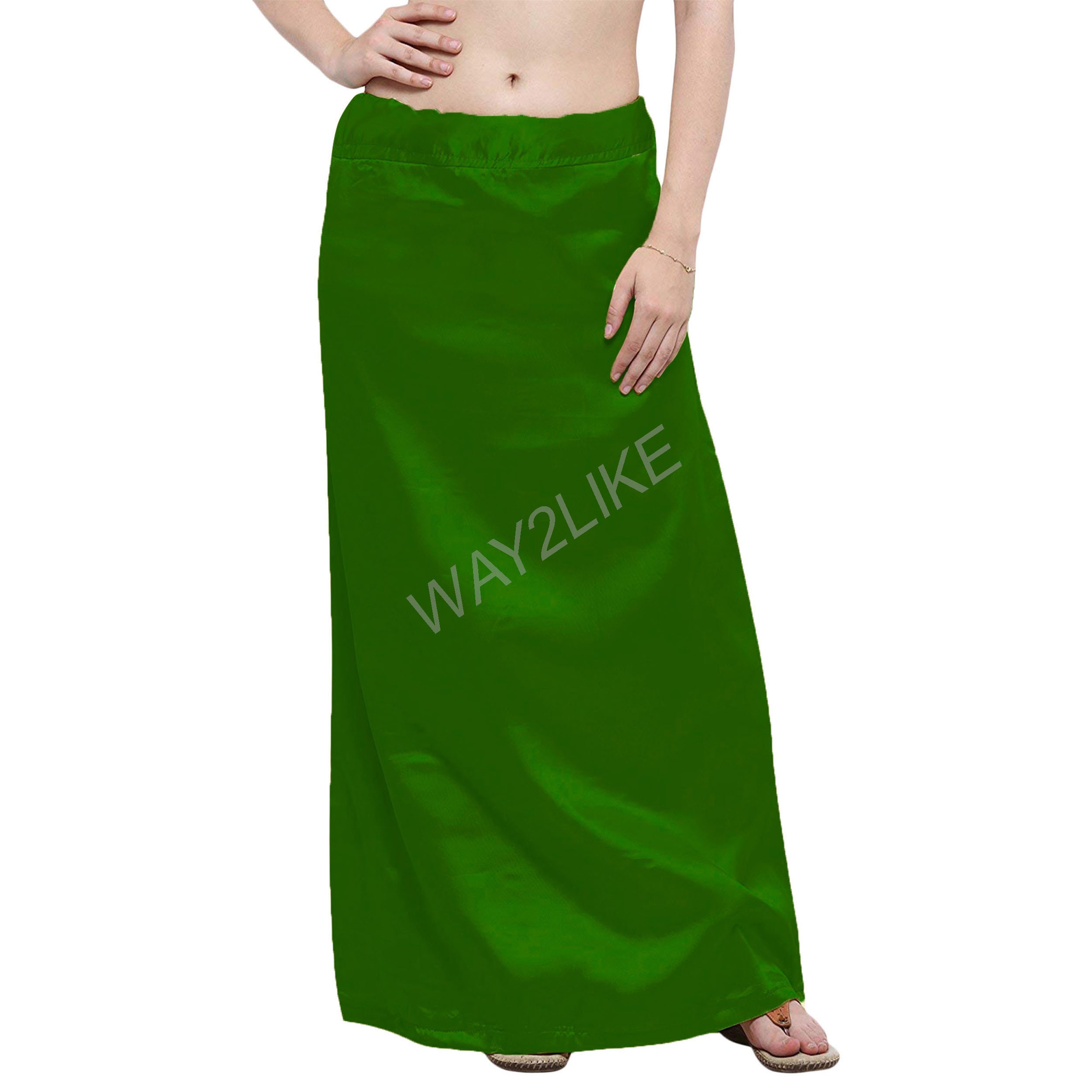Way2like Underskirt Cotton Petticoat Women's Inskirt Saree Indian Inner  Wear Free Size Brown at  Women's Clothing store