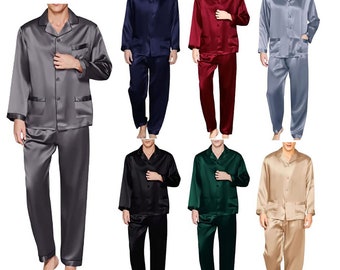 Men's Full Sleeve Night suit, Robes, Sleepwear, Nightwear, Pyjamas Suit, Loungewear, Pajamas shirt, Sleepwear, Night Suits, Men's Clothing