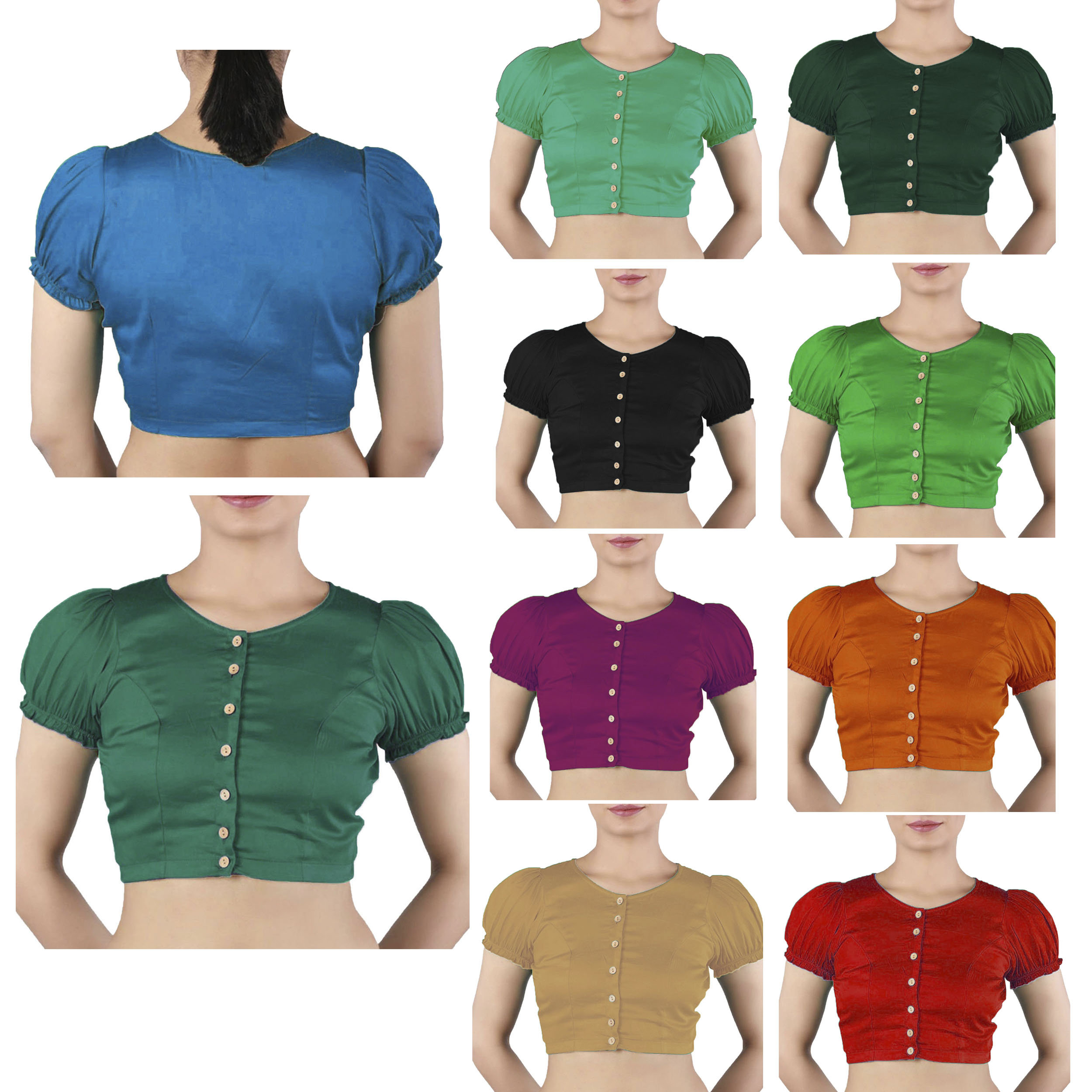 blouse short front long back
