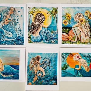 Cartes de correspondance de sirène