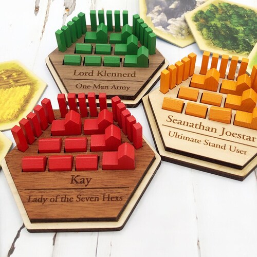 Game Piece Holder Custom Organizer Etsy