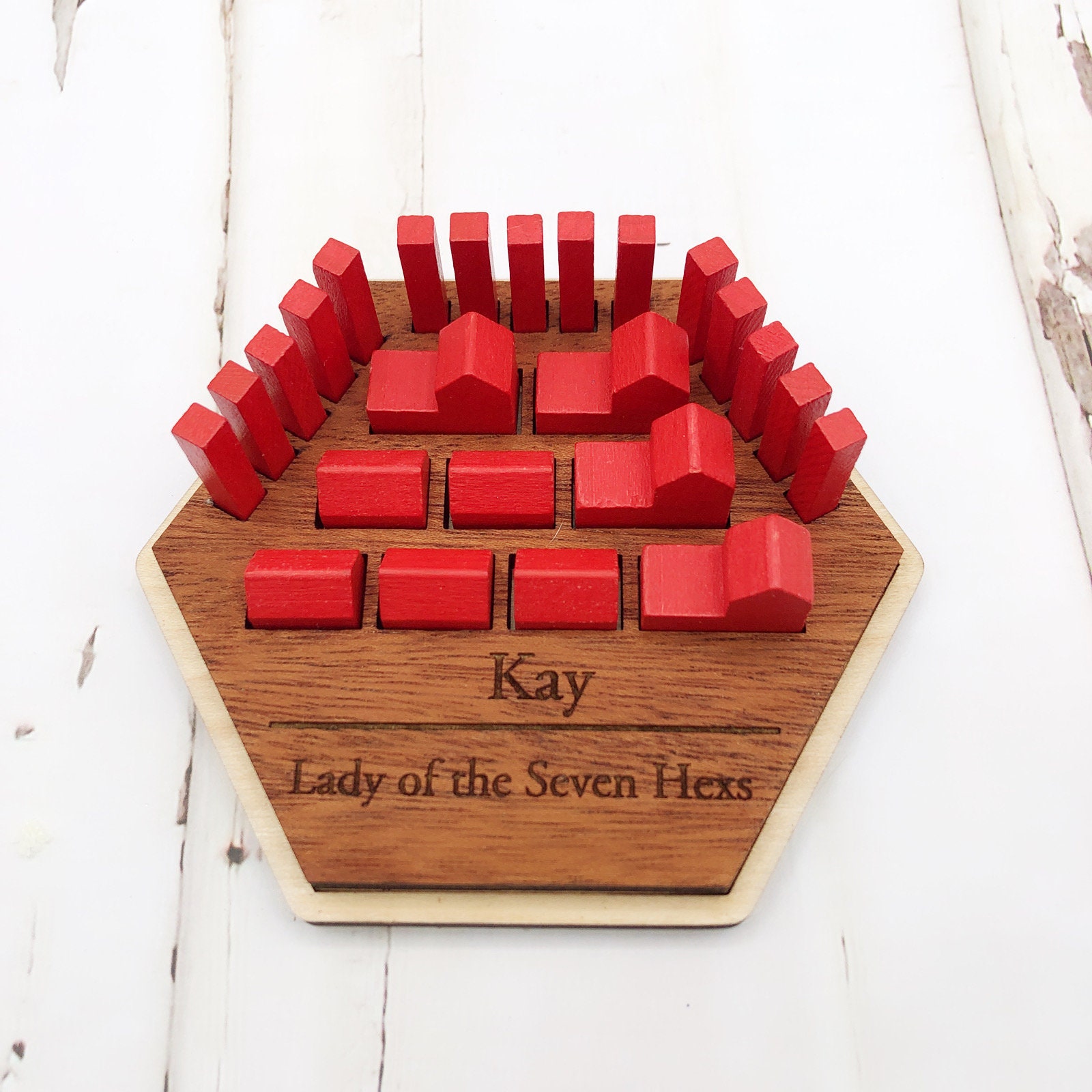 Game Piece Holder / Personalized Game Holder / Teen Birthday Etsy