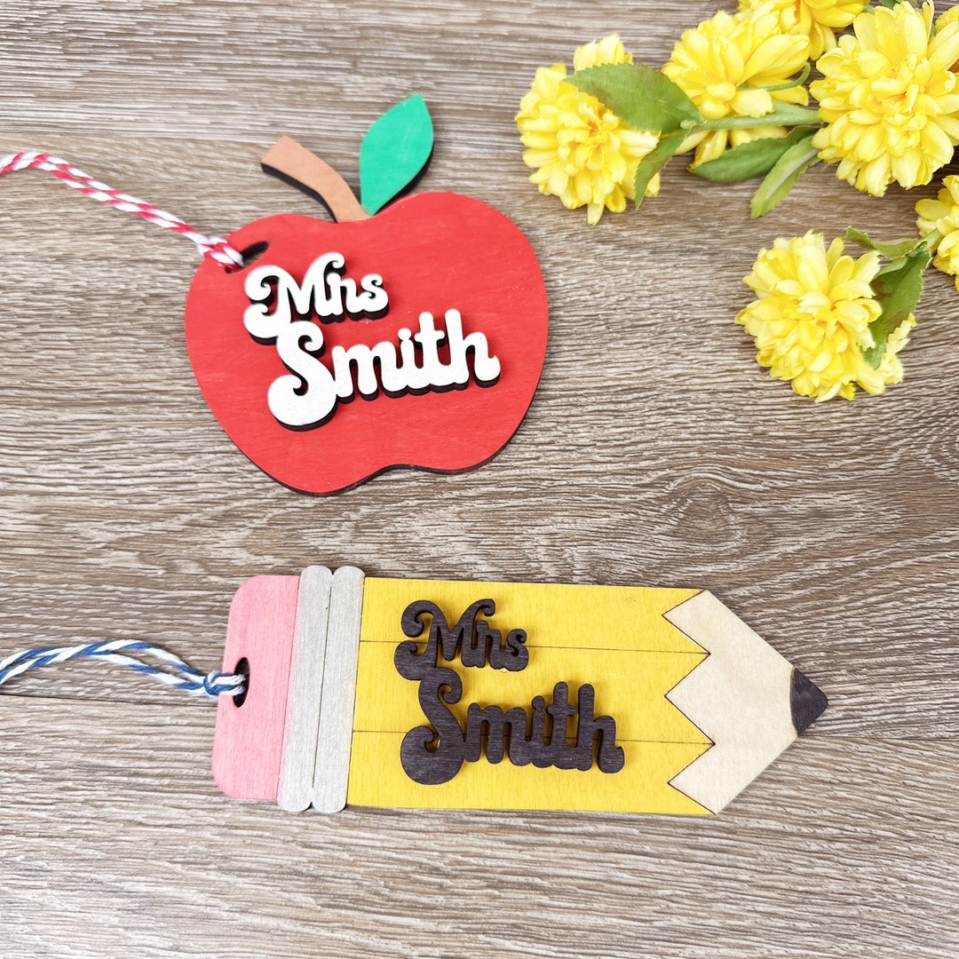 Back to School Teacher Gift Tag / Teacher Gift Tag / Teacher ...