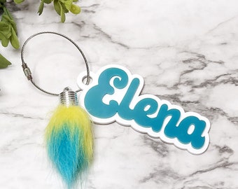 Retro Backpack Tags, School Name tags, Kids Keychains, Name Tag, Kids Name Tag, Lunchbox Name tag, Back to School