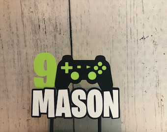 Video Game Cake Topper