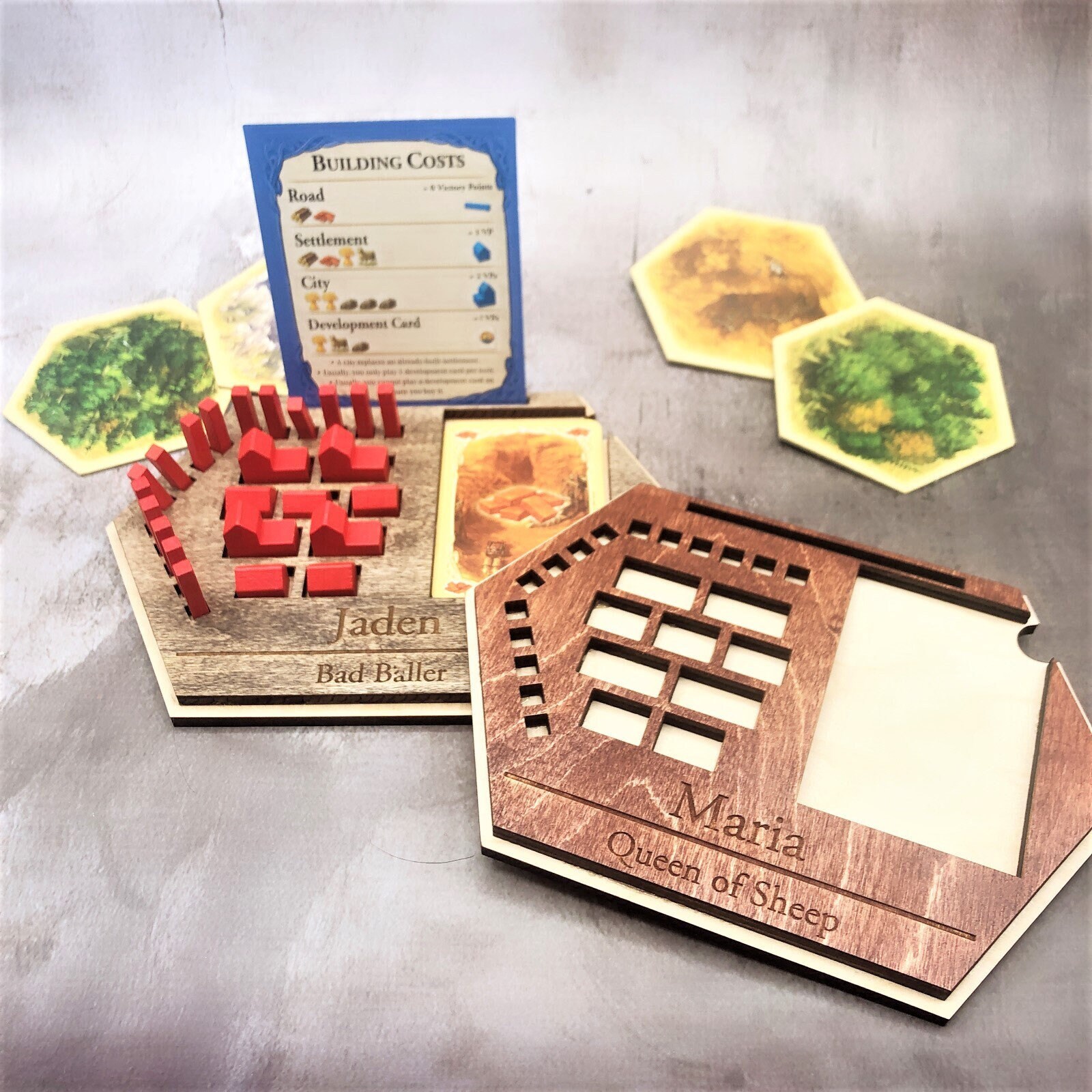 Game Piece Holder / Personalized Game Holder / Birthday Gift / Etsy