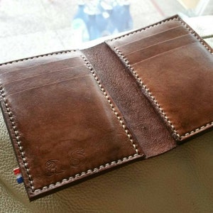 porte feuille en cuir