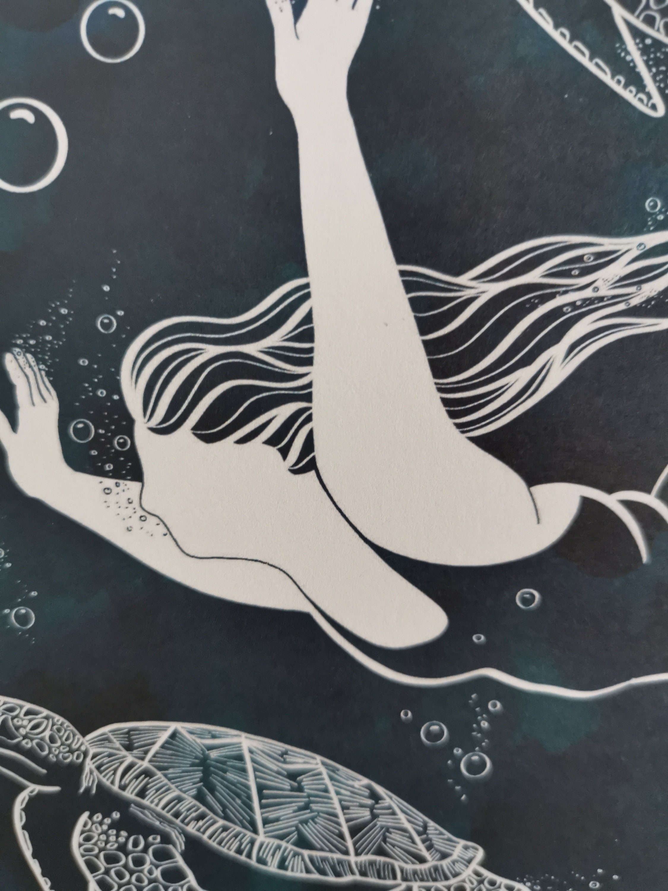 Wild Swimming Art Cold Water Swimming