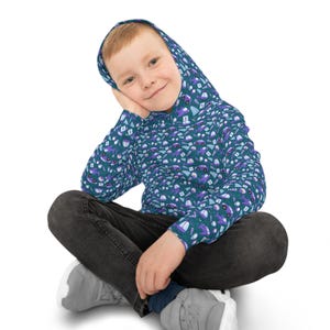 Fun Patterned Children's Hoodie - Cozy Kids Sweatshirt for Everyday Wear, Gifts for Birthdays, Holidays, Playtime & More