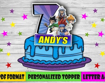 Beyblade Cupcakes Etsy Beyblade Cupcakes Etsy