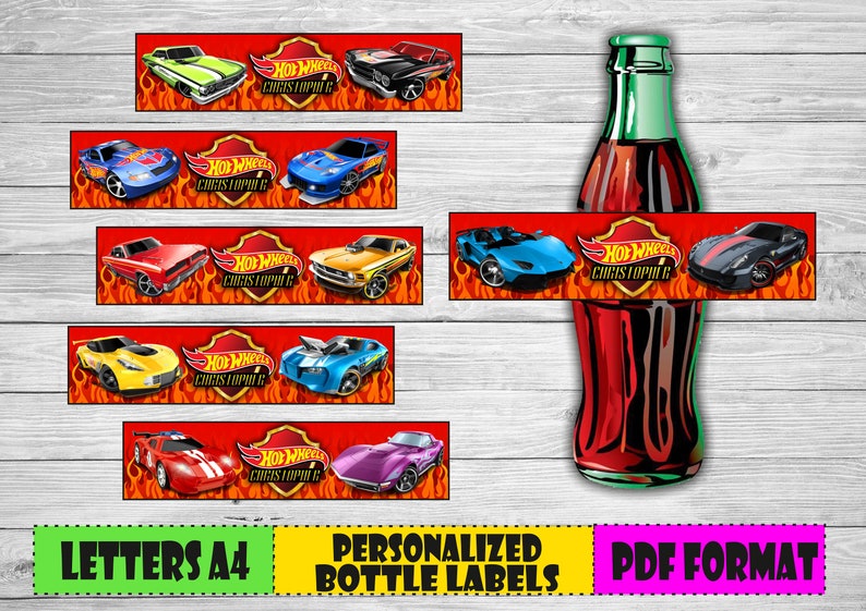 hot wheels bottle cap