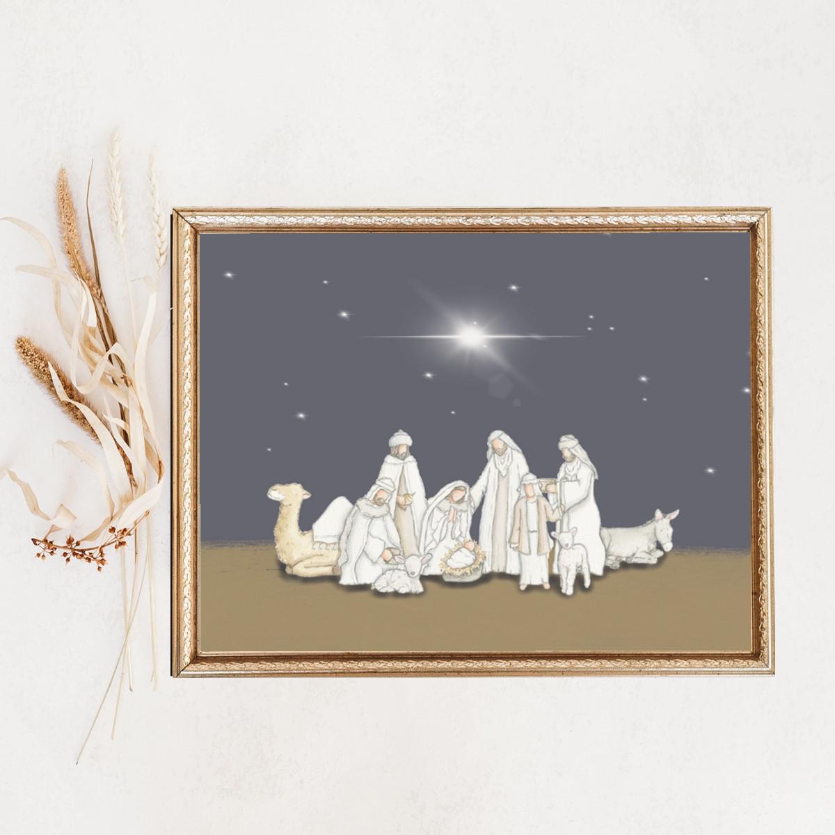 イエス・キリストの降誕 イエス誕生物語 キリスト降誕 賢者 クリスマス 宗教的芸術作品 - Etsy 日本