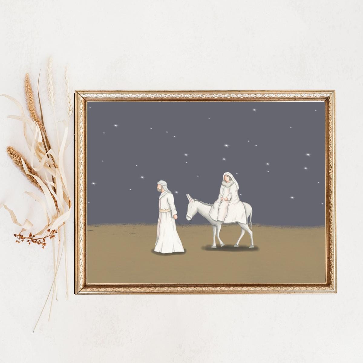 イエス誕生物語 キリスト降誕 賢者 クリスマス 宗教的芸術作品 - Etsy 日本