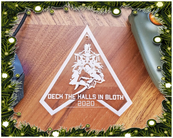 Bloodhound Christmas Ornament Inspired By Apex Legends Etsy