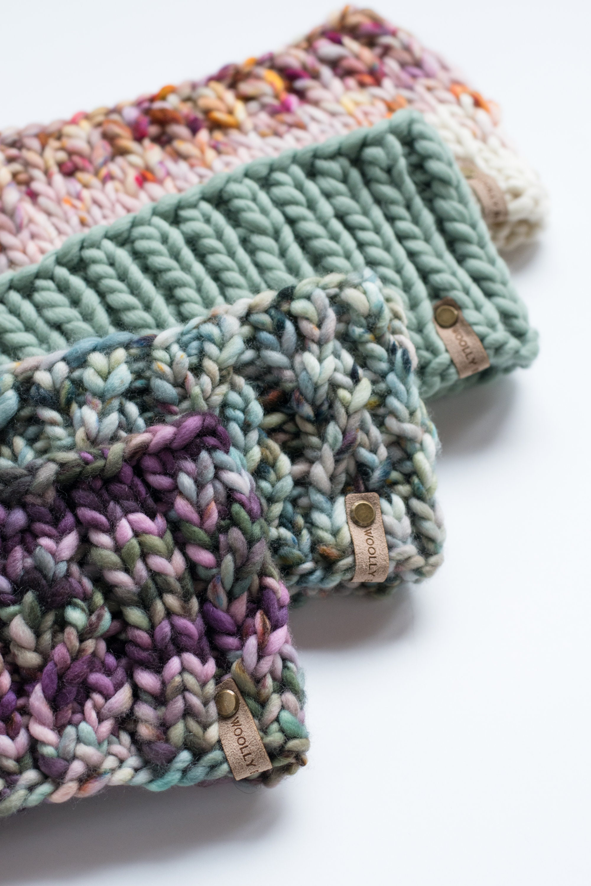 KNITTING PATTERN BUNDLE: 5 Knitting Pattern Bundle, Easy Knit Headband ...