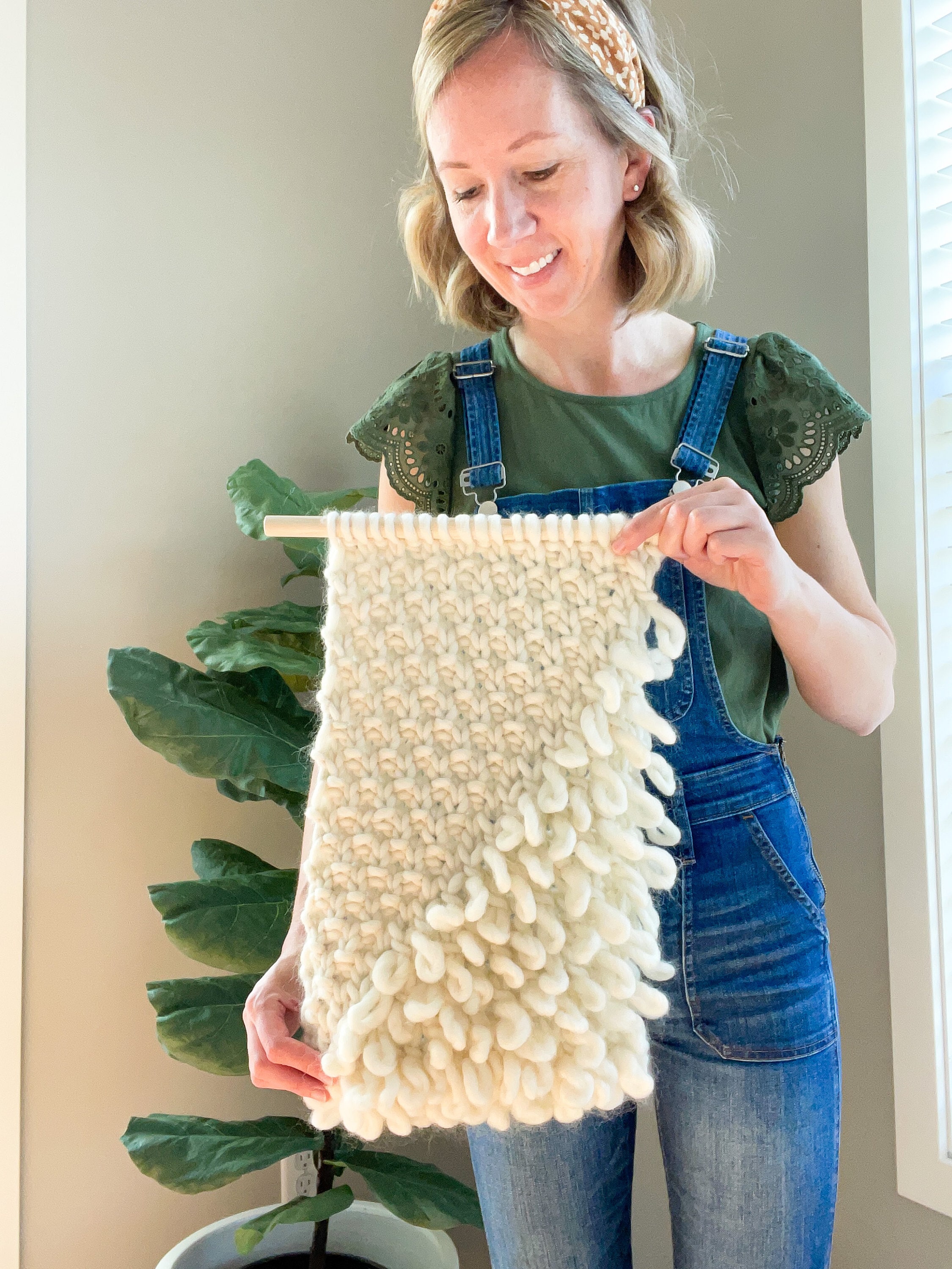 KNITTING PATTERN Scandia Wall Hanging Knit Wall Hanging Etsy