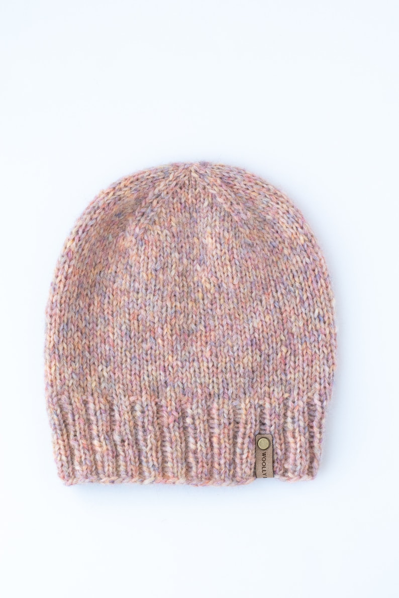 KNITTING PATTERN: Birchwood Beanie Easy Knit Hat Pattern - Etsy