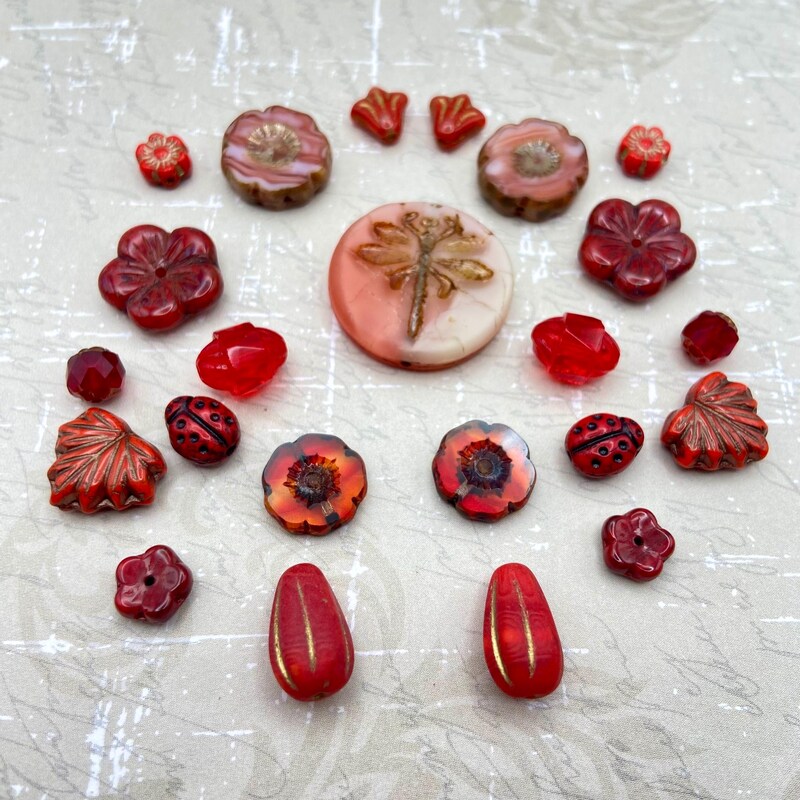 Czech Bead Jewelry Etsy