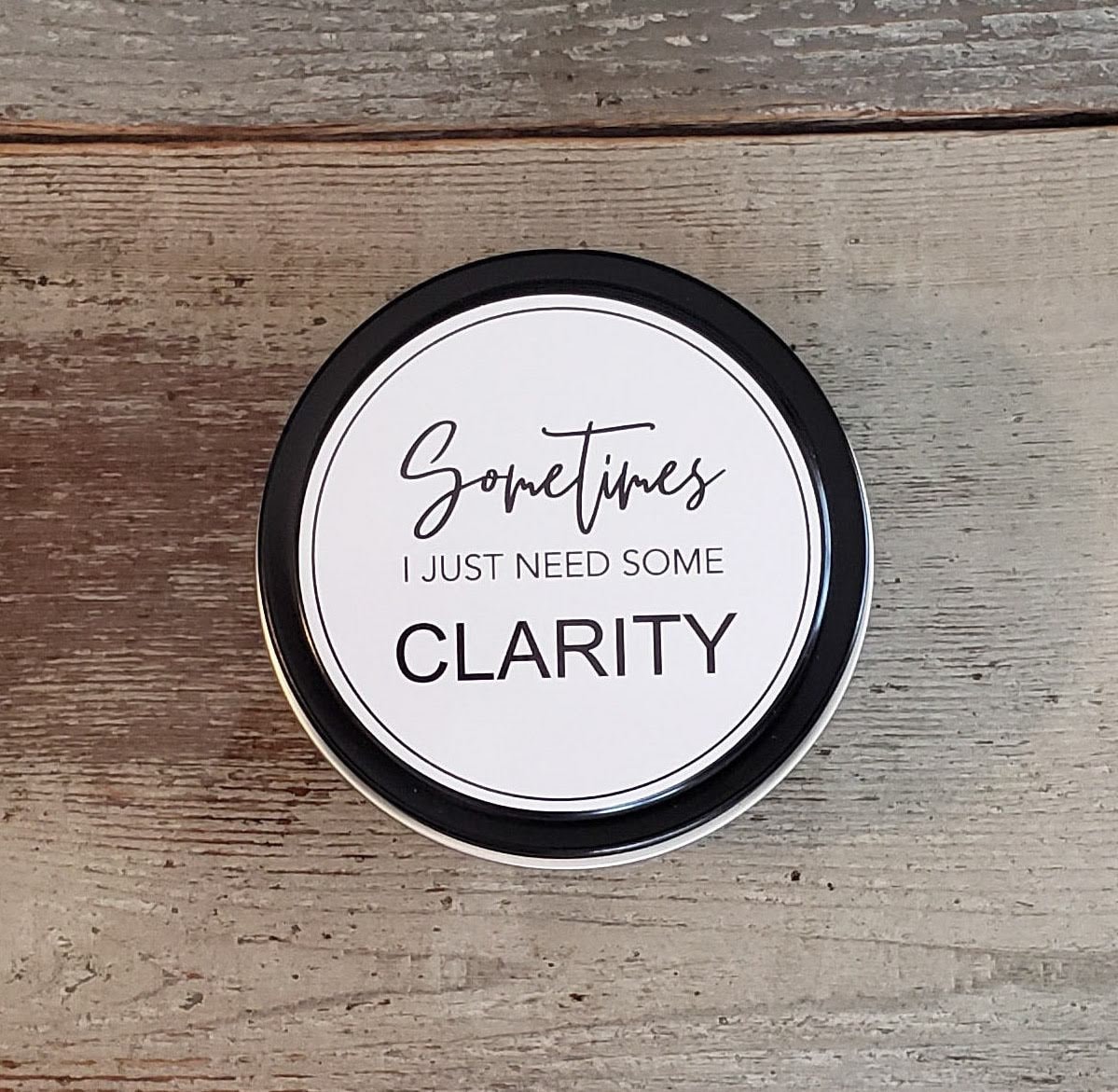 Journal & Scented Candle combo Clarity natural candles soy Etsy