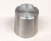 Vintage 3 4 inch Solid Aluminum Hifi Stereo Radio Knob KN-0134