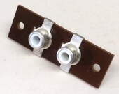 Dual RCA Audio Cable Plug Socket SO-0062