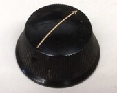 Black 1 1 2 inch Black Instrument Knob KN-0133