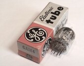 GE 6AM4 Triode Radio Receiver Tube VT-0558