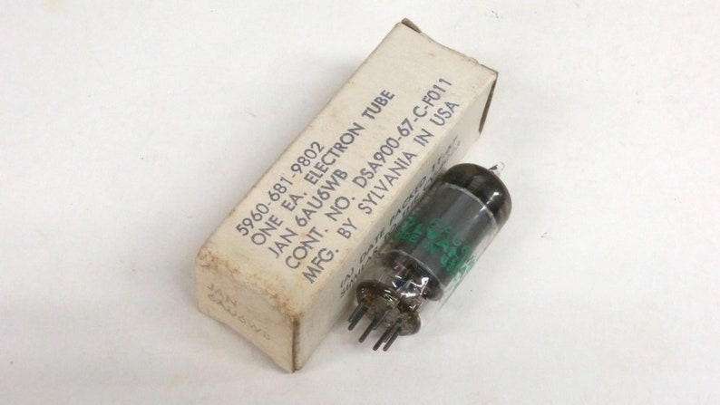 Sylvania JAN 6AU6WB Military Ham Radio Tube #VT-0478 Sylvania JAN 6AU6WB Military Ham Radio Tube #VT-0478