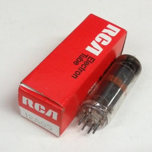 Nuovo RCA 12AQ5 inutilizzato per console Phono TV Radio #VT-0238