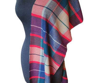NWT Johnstons of Elgin 100% Cashmere Silver Bannockbane Made in
