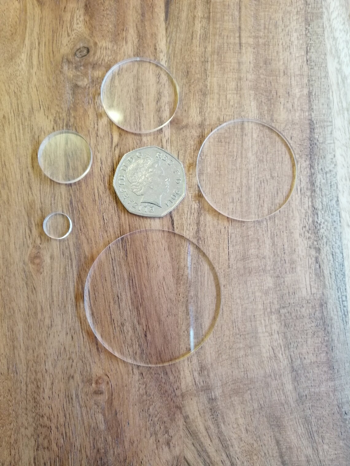 Clear Acrylic Circle Discs Acrylic Craft Shapes Laser Cut Etsy