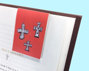 Cross Magnetic Bookmarks - Set of 3