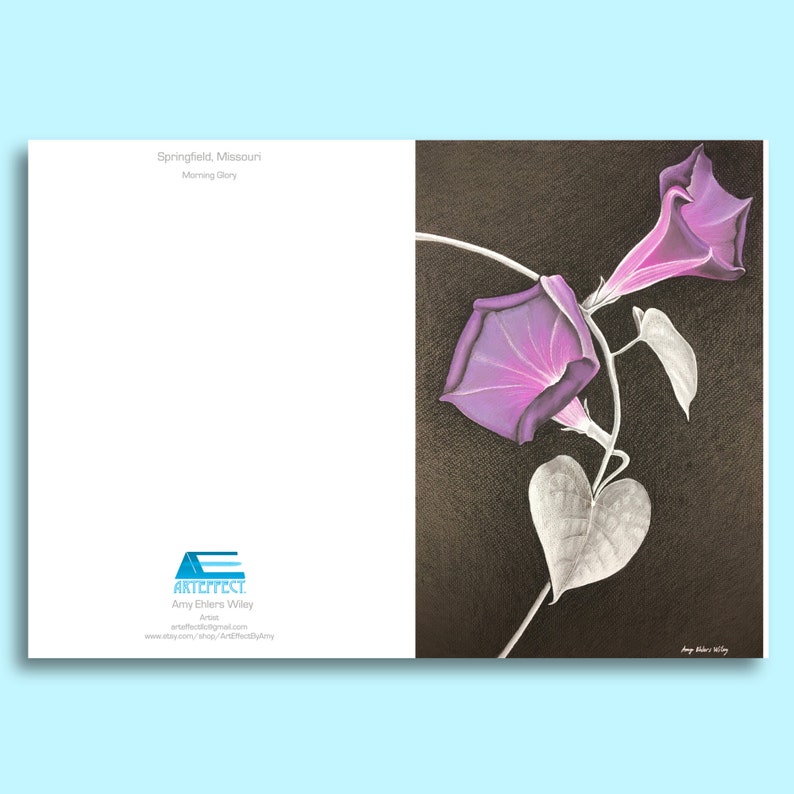 Morning Glory Note CardNote Card Set