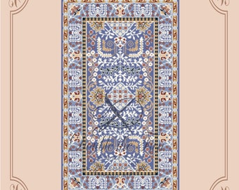 Sabrina Dollhouse Rug Pattern