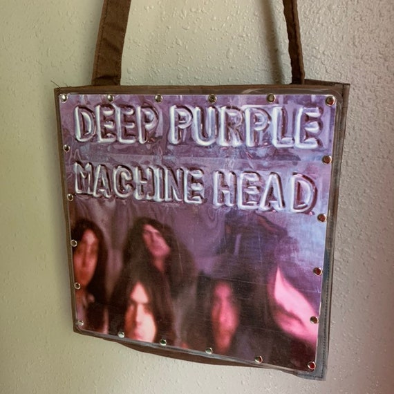 vinyl record tote bag