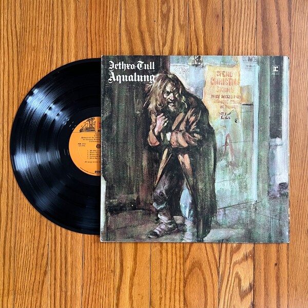 Jethro Tull Aqualung vinyl record album 1971