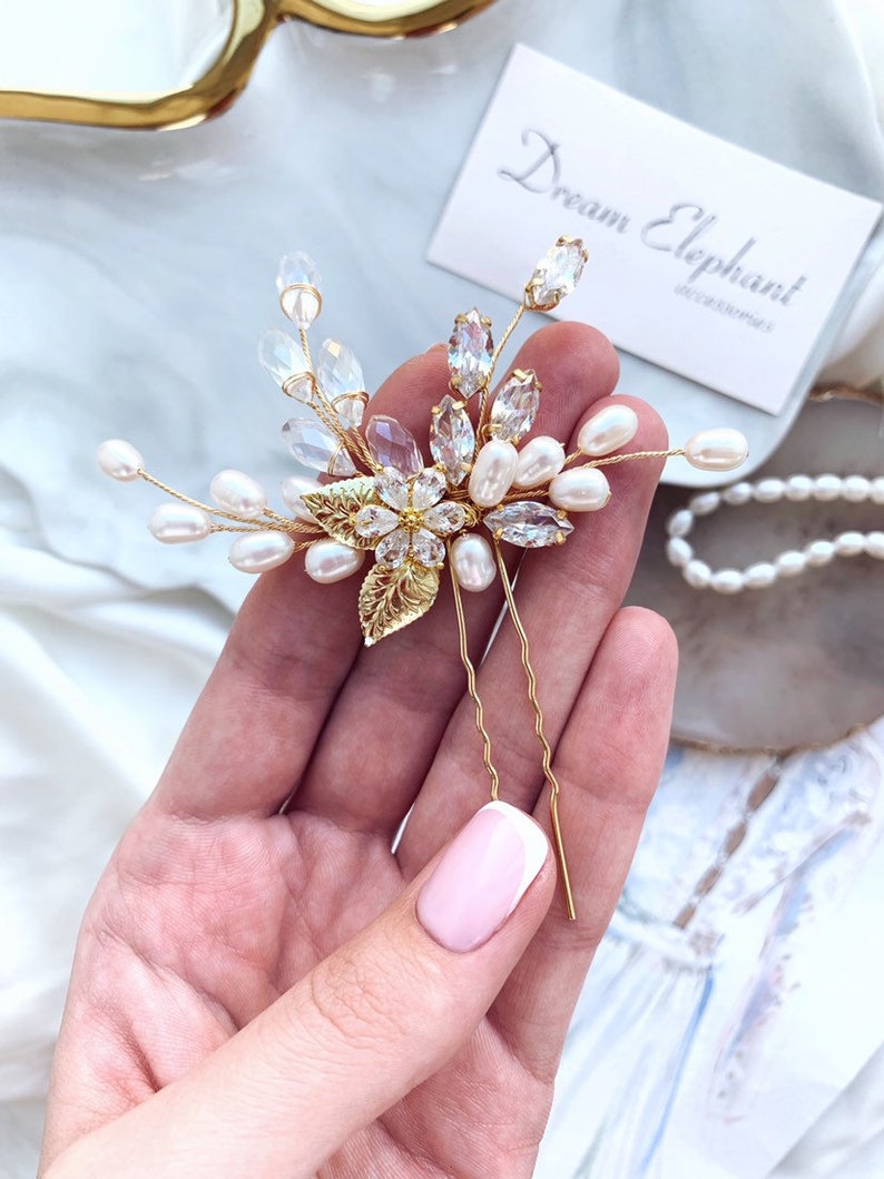 Wedding Hair Pins Bridal Hair Pins Wedding Hair Comb Bridal Etsy