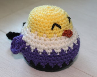 Crochet Bird (Non-binary Flag)