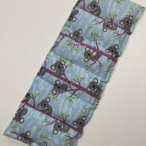 Large Neck/Shoulder rice pack, rice heating pad, hot/cold rice bag, reusable-microwavable heating pad Koala