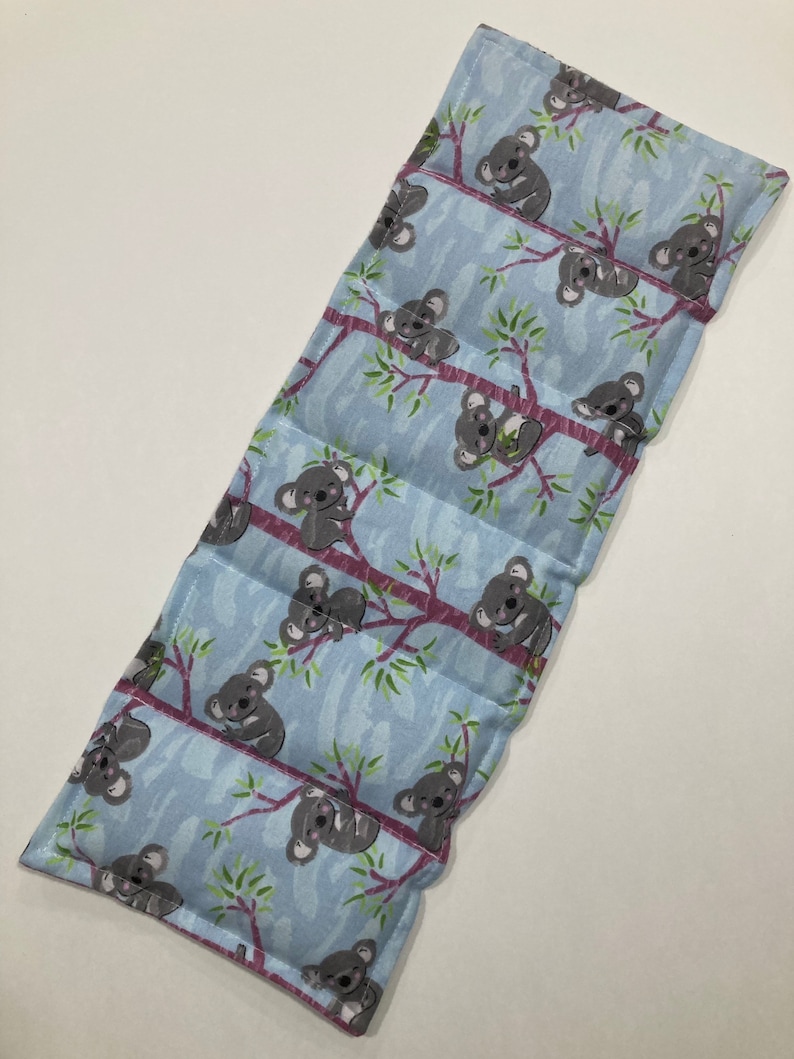 Large Neck/Shoulder rice pack, rice heating pad, hot/cold rice bag, reusable-microwavable heating pad Koala
